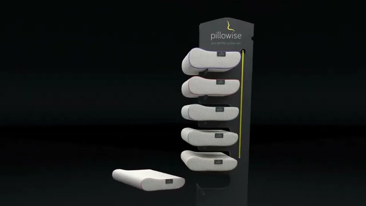 Pillowise — how a custom-fit pillow supports your cervical spine (3D animation)